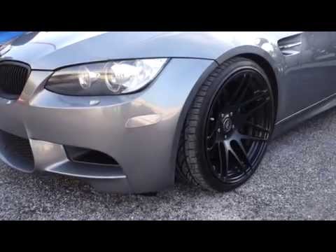 E92 M3 FORGESTAR SUPER CONCAVE WHEELS : Cars and Coffee St.Petersburg, FL