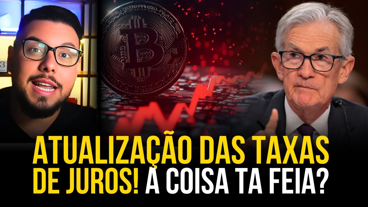 ATUALIZAÇÕES DAS TAXAS DE JUROS, JEROME POWELL DISSE... Com Shaka Tradeiros