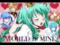 World Is Mine【Len・Miku・Kaito・Mikuo・Luka】VOCALOID 