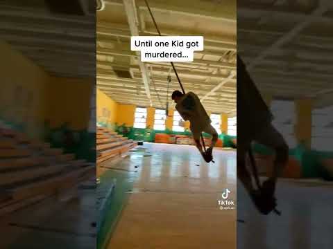 Abandoned School Once Famous for Basketball