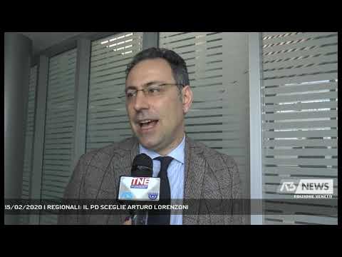 15/02/2020 | REGIONALI: IL PD SCEGLIE ARTURO LORENZONI