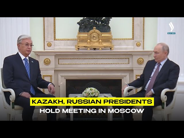 Kazakh, Russian Presidents hold meeting in Moscow