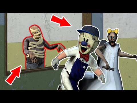 Granny vs Ice Scream vs Baldi vs Scary Hospital - funny horror school animation (p.121)