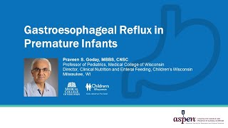 Gastroesophageal Reflux in Premature Infants (Part 5)