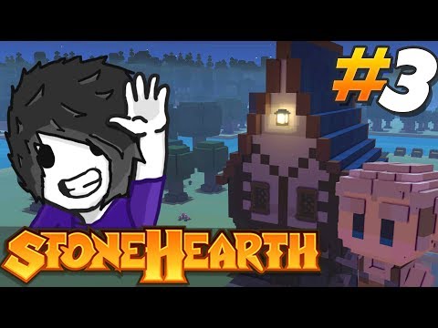 Stonehearth - The Kingdom of Bantonia is Back! Ep #3