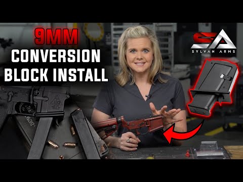 [82] Sylvan Arms AR-15 Glock Conversion Block - benchtop review/details.