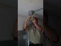 Bad electrical install for walk-in cooler
