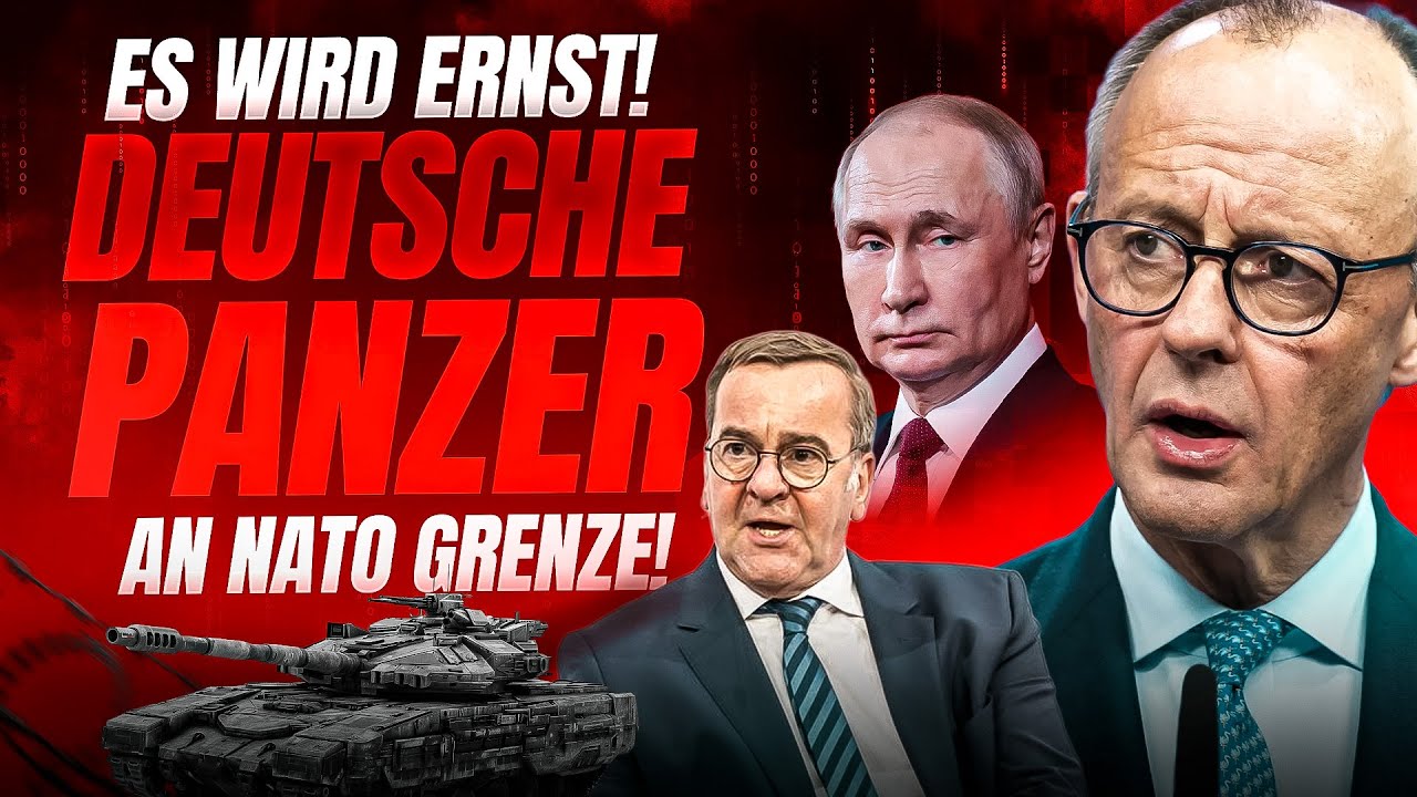 LAGE ESKALIERT: DEUTSCHE PANZER an NATO GRENZE! Beginnt JETZT der Krieg mit RUSSLAND?!