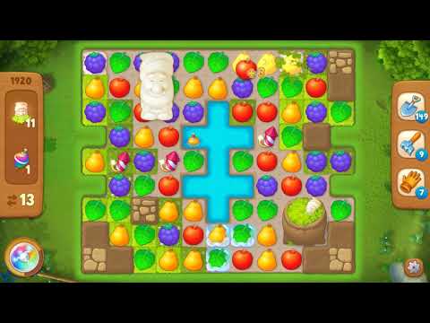 Gardenscapes Area 9 Day 1 Level 1920 - No Boosters Or Hacks