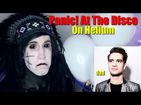 Singing Panic! At The Disco WITH HELIUM