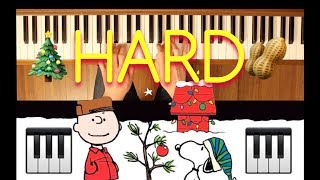 Fur Elise (Charlie Brown Christmas) [Advanced Piano Tutorial]