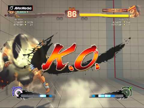 Ultra street fighter IV Gouken(z4emon) vs Adon(FgXitaoFg)