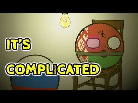 白俄羅斯和俄羅斯，這很複雜 - Countryballs (簡體中文) (Belarus and Russia, it's complicated -  Countryballs)