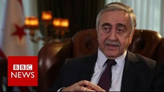Cyprus peace talks "It's the last chance for a federation" Mustafa Akinci    - BBC News