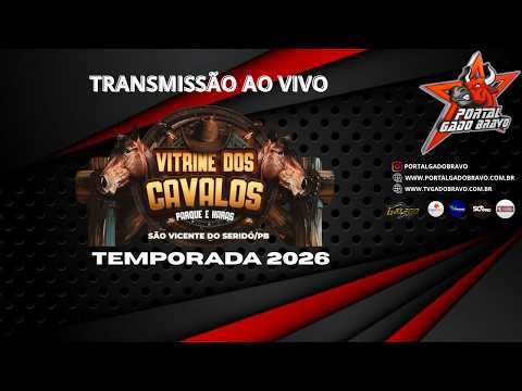 🐂VAQUEJADA AO VIVO  | PARQUE  VITRINE DOS CAVALOS