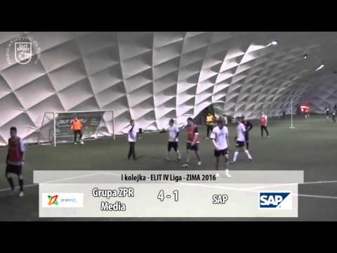 Grupa ZPR Media 6:3 SAP - ELIT IV Liga ZIMA 2016