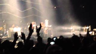 Atoms for Peace (Thom Yorke) - Encore speech + Skip divided @UIC Pavilion Chicago, October 2, 2013