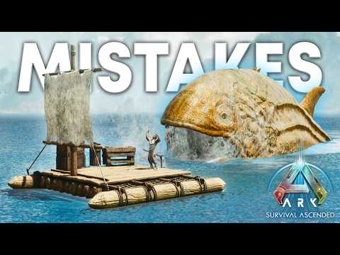 25 MISTAKES New Players Make on ARK: Survival Ascended!