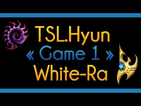 Starcraft II, SC2 - White-Ra vs TSL Hyun - PvZ on Korhal Compound - Game 1