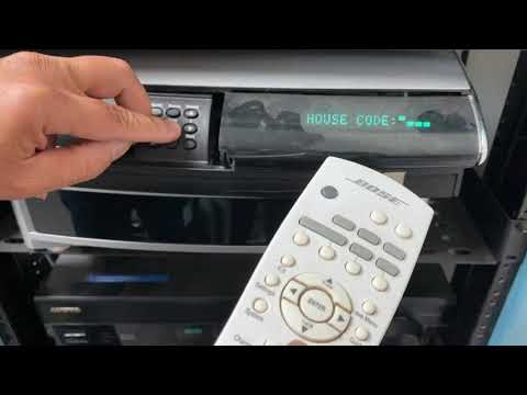 Pair Bose RC18T1-27  / RC38T1-27 remote control with AV18 AV38 AV48