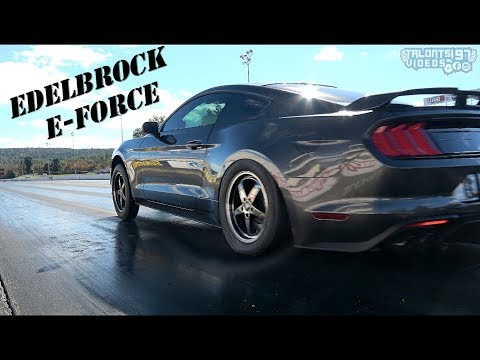 Edelbrock E-Force Mustang Is A FORCE To Be Reckoned With!