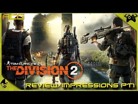 Tom Clancy's The Division 2 Review in Progress 1st Impressions - YouTube video thumbnail