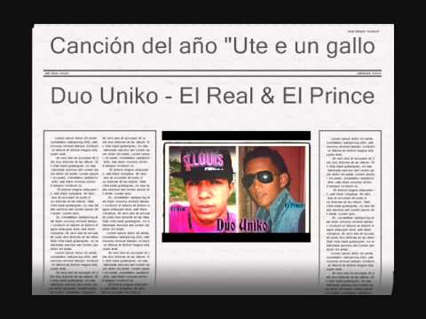 Ute e un gallo Duo Uniko