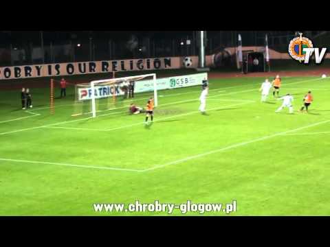 27.09.13: skrót meczu Chrobrego z Zagłębiem Sosnowiec (0:0)