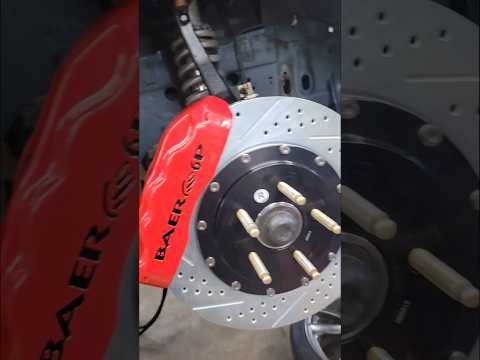 Big Brake Upgrade to Baer Brakes Thunderbird #automobile #cartok #fordthunderbird #baerbrakes