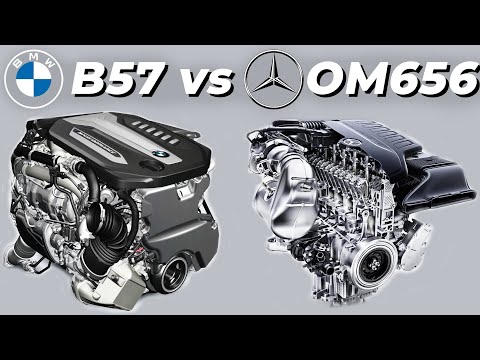BMW B57 vs Mercedes OM656