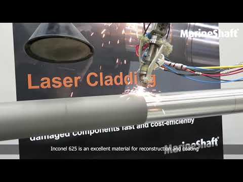 Coating of shafts using Laser Cladding technology