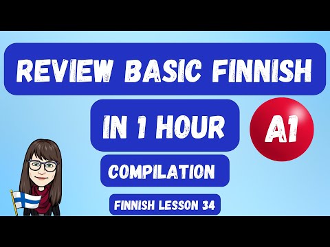 Review Basic Finnish in 1 Hour - Compilation Level A1