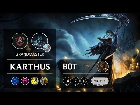 Karthus Bot vs Cassiopeia - EUW Grandmaster Patch 10.2