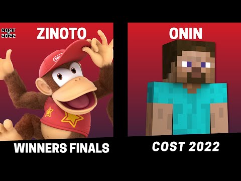 COST 2022 Winners Finals - Zinoto vs Onin - SSBU Smash Ultimate Tournament