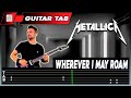 METALLICA Wherever I May Roam Cover Dotti Brothers LESSON GUITAR TAB