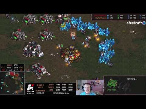 [ESP] KCM S8 W1 G1 ZvT Action vs Rush