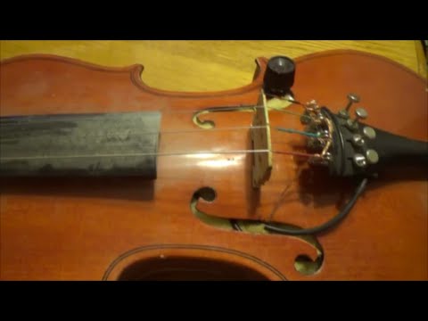 Fiddle or violin pickup install (Part 1 of 3)