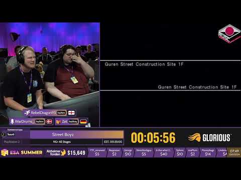 [RU] Street Boyz [NG+ All Stages] от @rebeldragon95 - #ESASummer2024