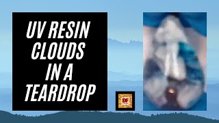 UV Resin | Clouds In A Teardrop | UV Resin Jewelry | UV Resin Beginners Tutorial | UV Resin Crafts
