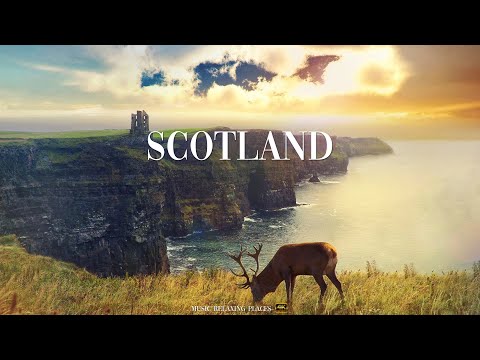 Scotland 4K - A Scenic Journey with Calming Music, UHD Video
