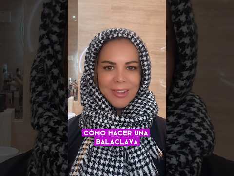 How to make a balaclava! #personalstyle #winter #fashiontips