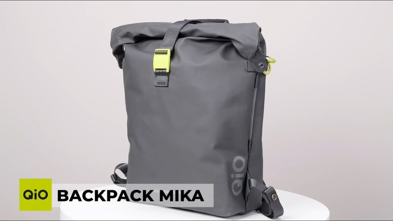 QiO – Unser Rolltop-Rucksack MIKA