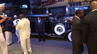 Film premiere at the Apollo Theater, Harlem