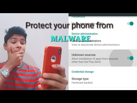 The bad effect of apps installed from unknown sources