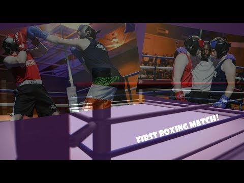 My first boxing match!