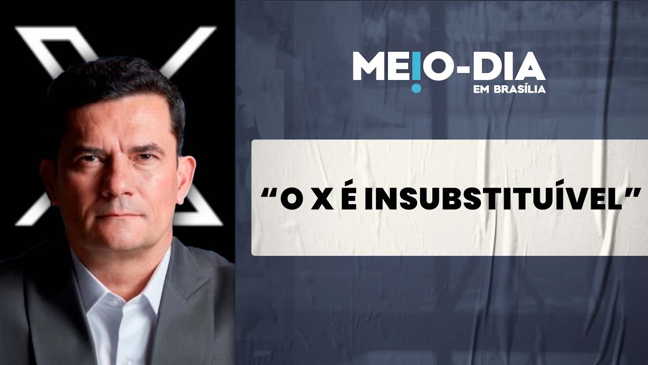 Suspensão do X: "Decisão insensível e desproporcional", diz Sergio Moro