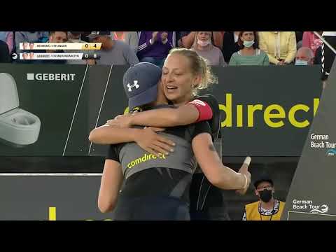 Viertelfinale Deutsche Beach-Volleyball Meisterschaften | Behrens/Ittlinger vs. Gernert/Niemczyk
