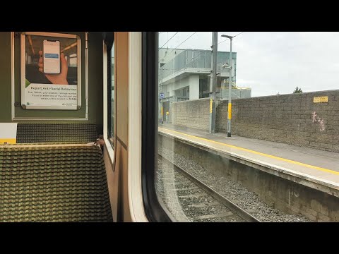 On Board an IE 8300 Class Dart Train From Clongriffin to Howth Junction in Dublin