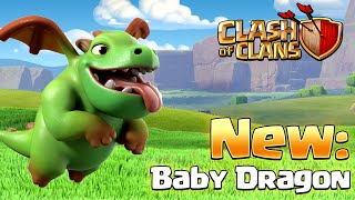 Clash of Clans - NEW BABY DRAGON TROOP! (New Update)