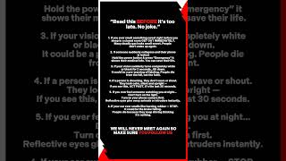 Read This Before It’s Too Late ⚠️ Life-Saving Facts